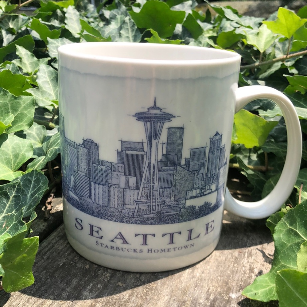 Starbucks Hometown 2008 City Of Seattle Architecture Series 18oz Coffee Mug